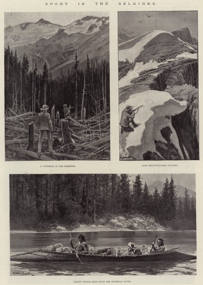 Sport in the Selkirks by Richard Caton Woodville junior